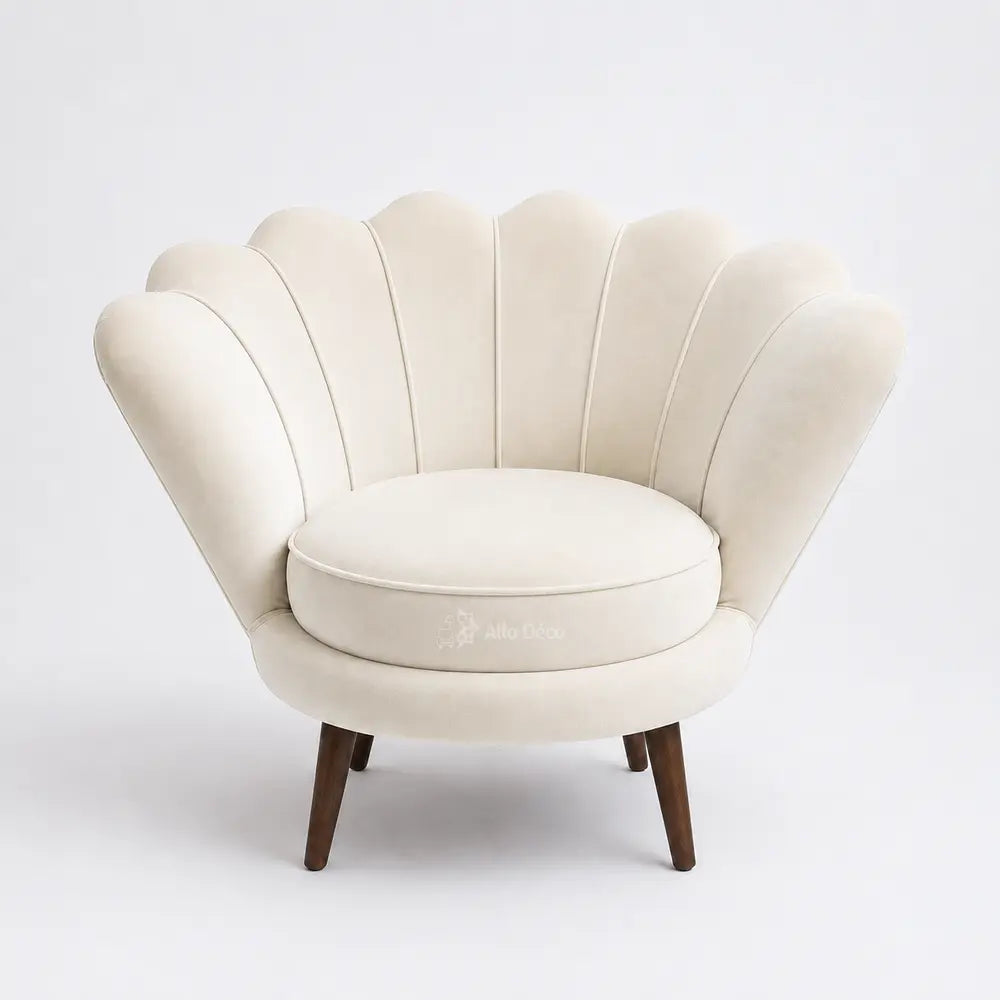 Fauteuil Coquillage Allodeco – Design Élégant & Enveloppant