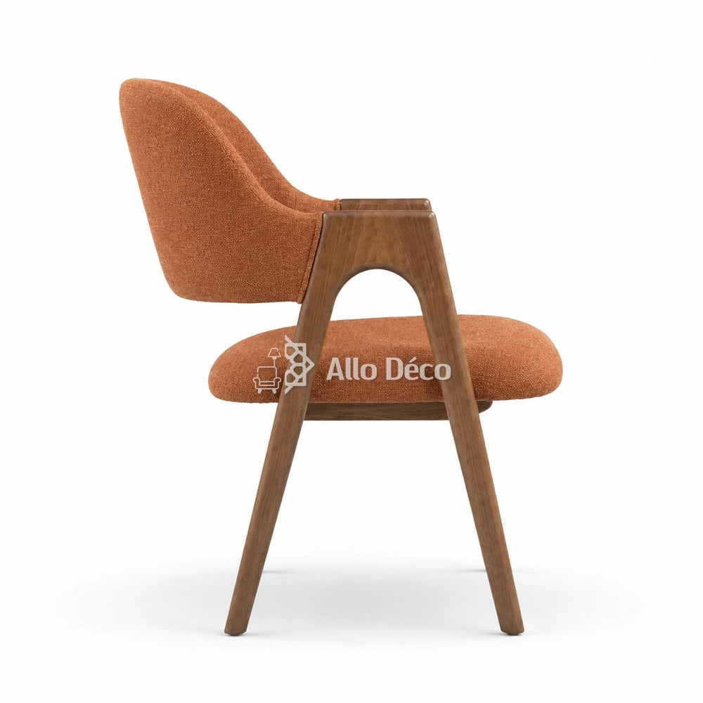 Chaise Alpha Pour salle à manger café restaurant cabinet salle d'attente