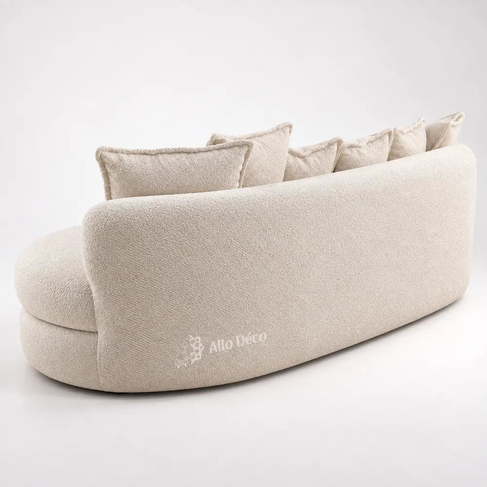 Canapé SANTIAGO Allodeco – Design Arrondi & Confort Premium