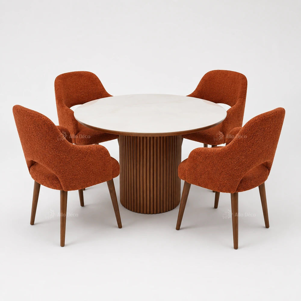 Pack Table SOLENA OSLO Allodeco – Ensemble Salle à Manger