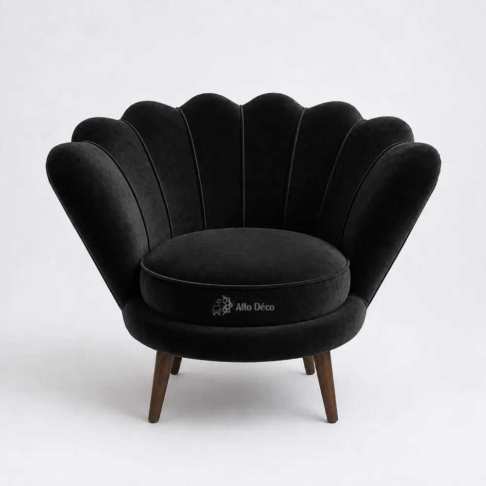 Fauteuil Coquillage Allodeco – Design Élégant & Enveloppant