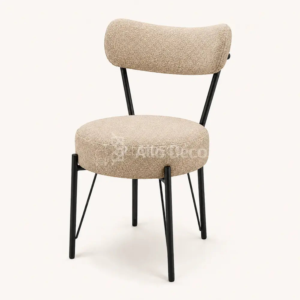 Pack Salle à Manger SEBAGO Allodeco – Table Ø100 + 4 Chaises
