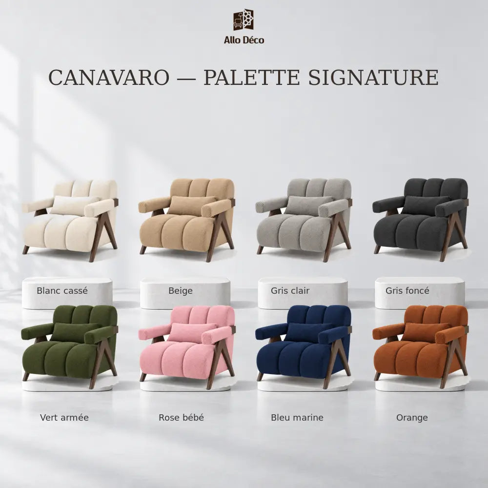 Fauteuil Canavaro Allodeco – Confort & Design Contemporain