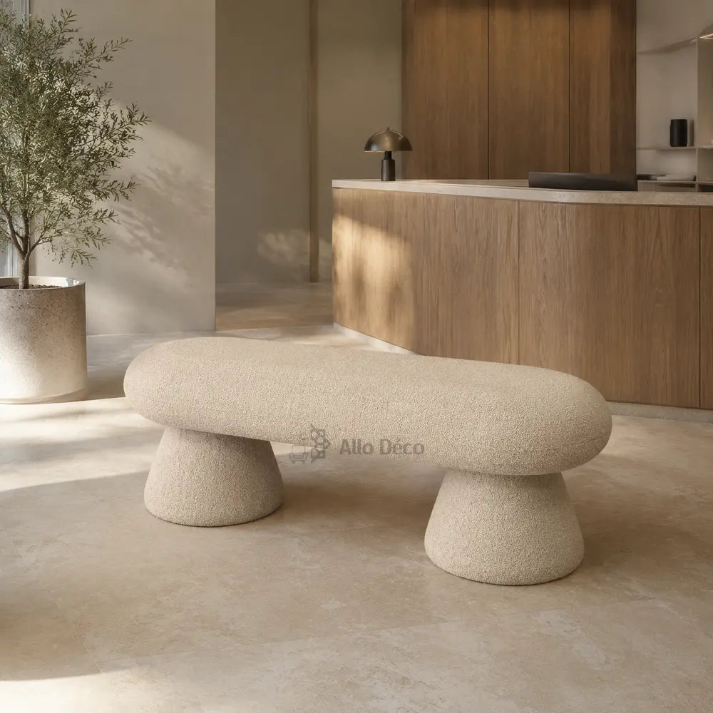 Banquette Pyramide Allodeco – Bouclette & Design Sculptural