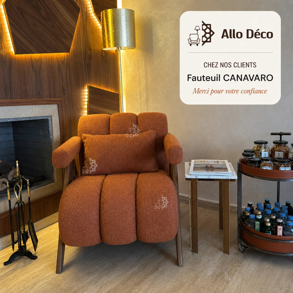 Fauteuil Canavaro Allodeco – Confort & Design Contemporain