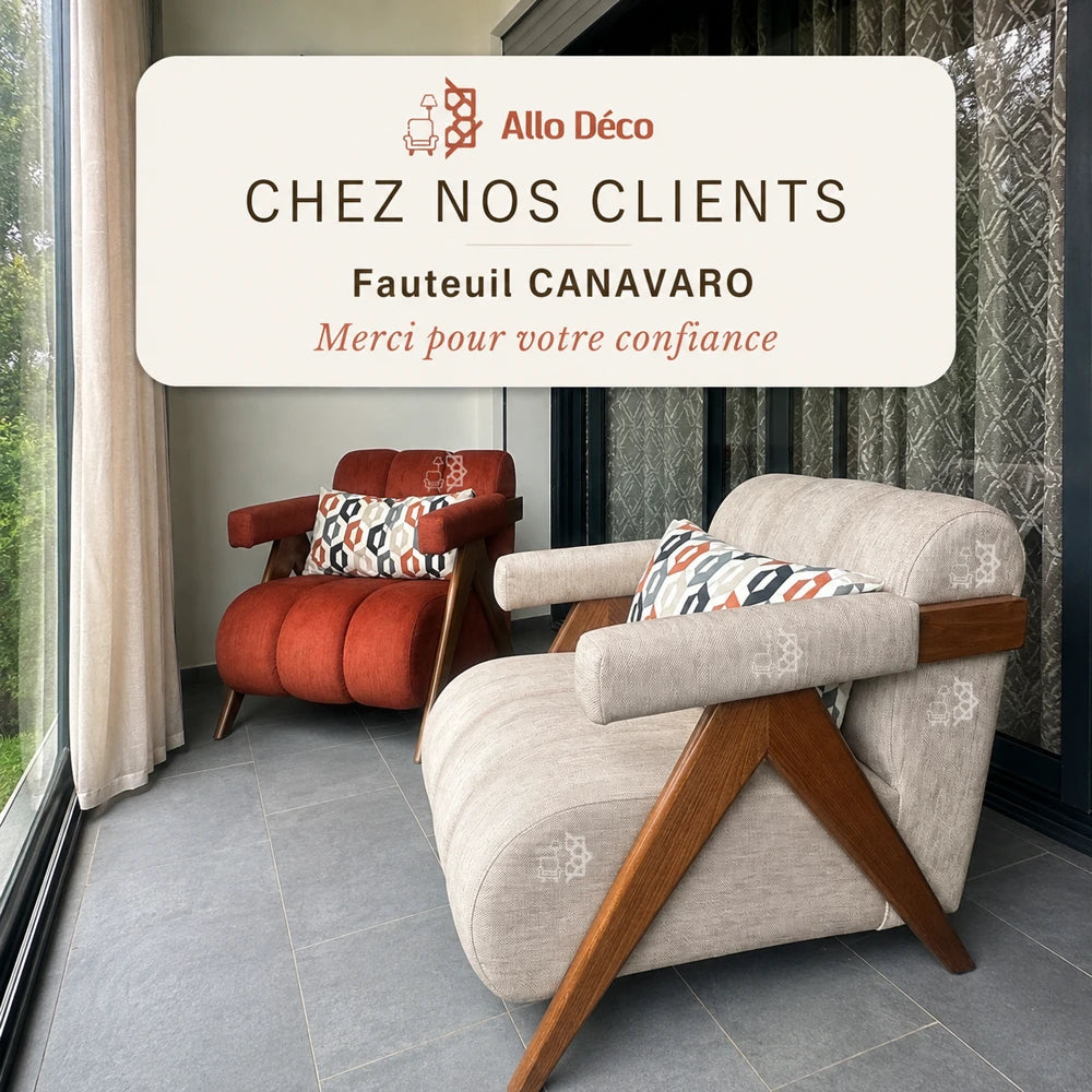 Fauteuil Canavaro Allodeco – Confort & Design Contemporain