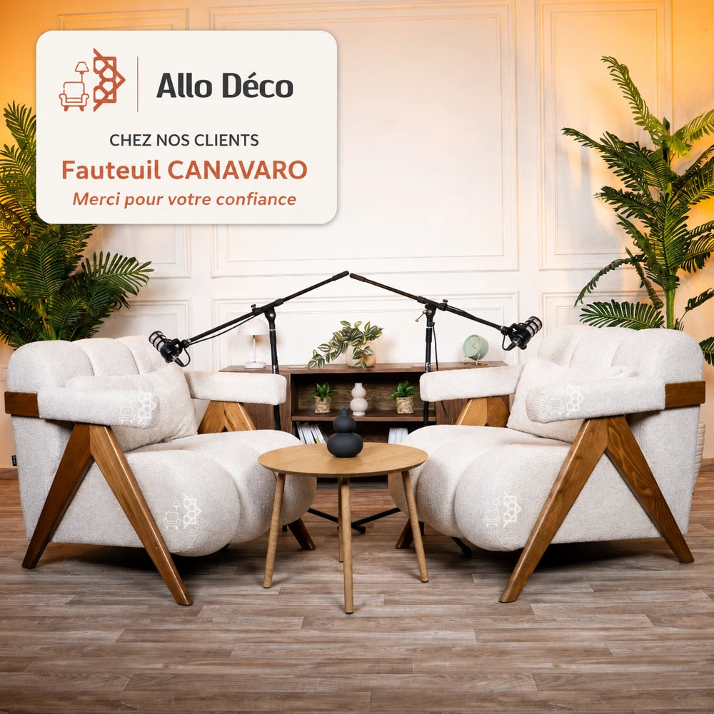 Fauteuil Canavaro Allodeco – Confort & Design Contemporain