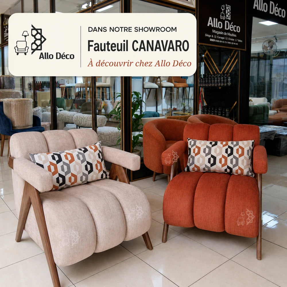 Fauteuil Canavaro Allodeco – Confort & Design Contemporain