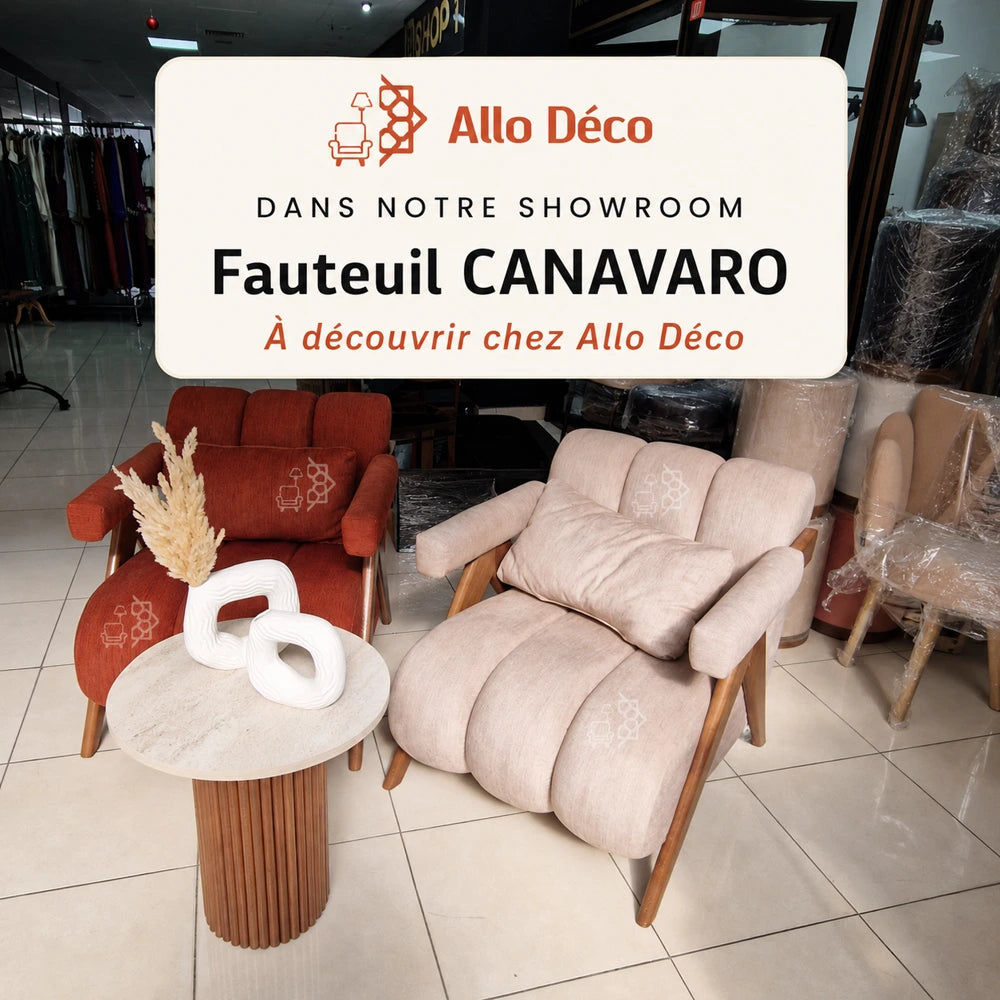 Fauteuil Canavaro Allodeco – Confort & Design Contemporain