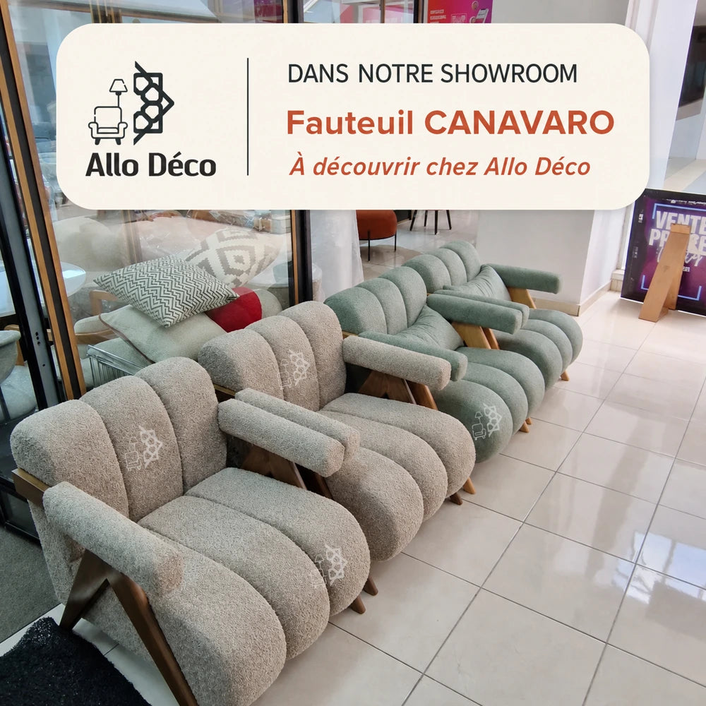 Fauteuil Canavaro Allodeco – Confort & Design Contemporain