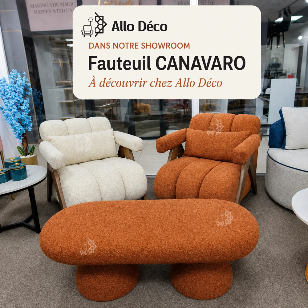 Fauteuil Canavaro Allodeco – Confort & Design Contemporain