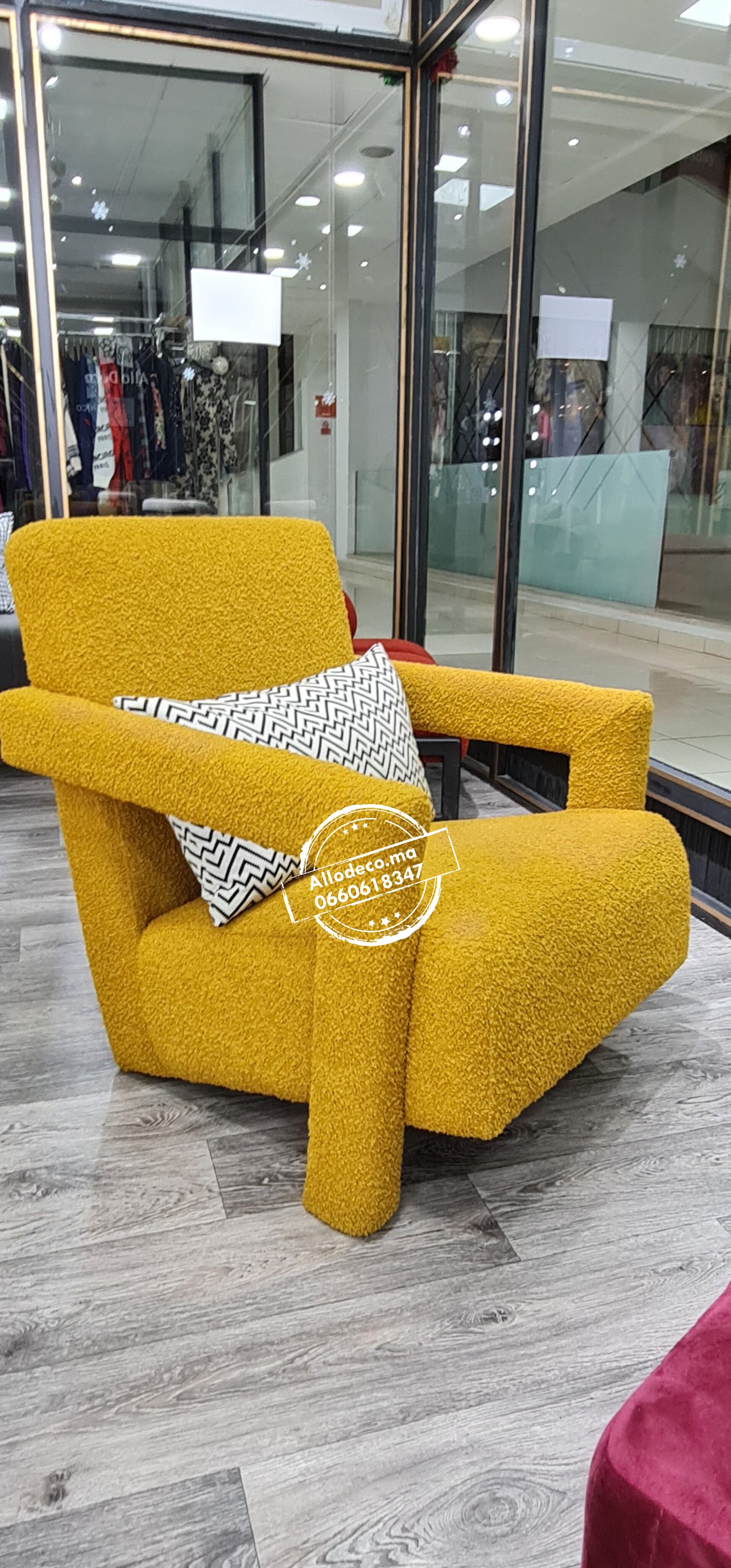 Fauteuil UTRECHT Maroc design - allodeco Maroc