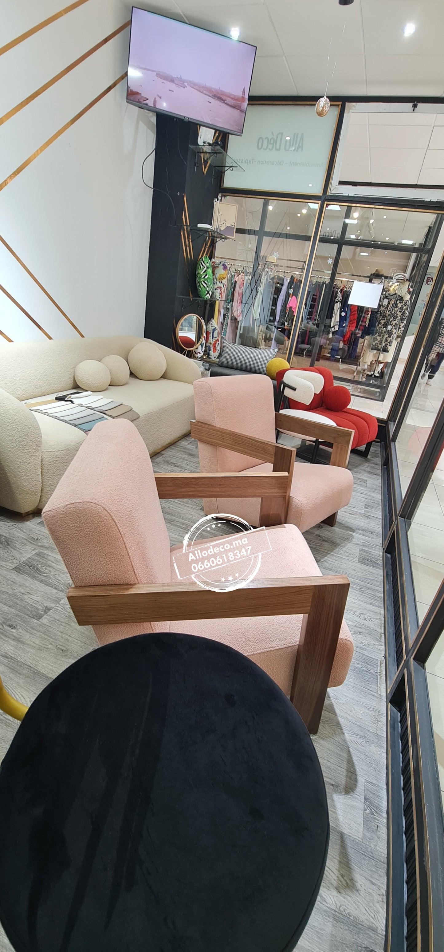 Fauteuil UTRECHT Maroc design - allodeco Maroc