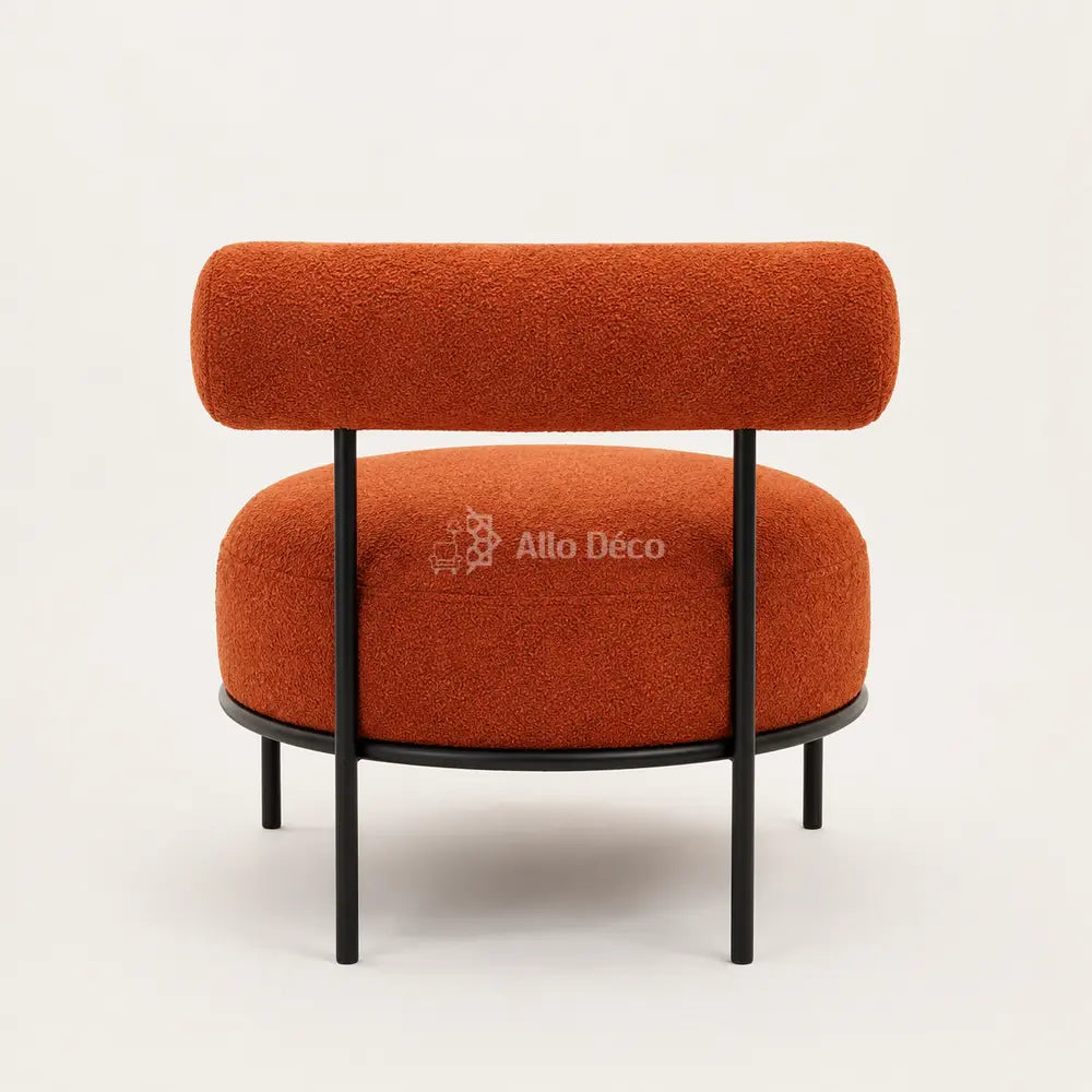 Fauteuil LUNA Allodeco – Design Rond Sans Accoudoirs