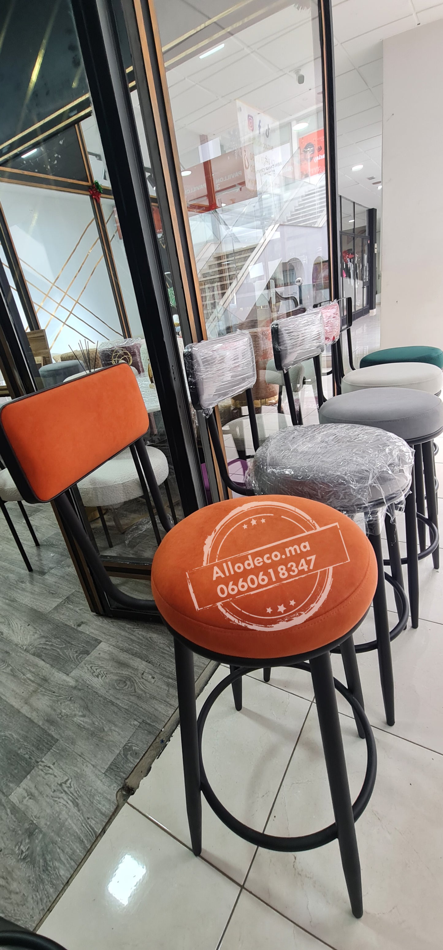 Chaise haute - Tabouret Bar TESLA