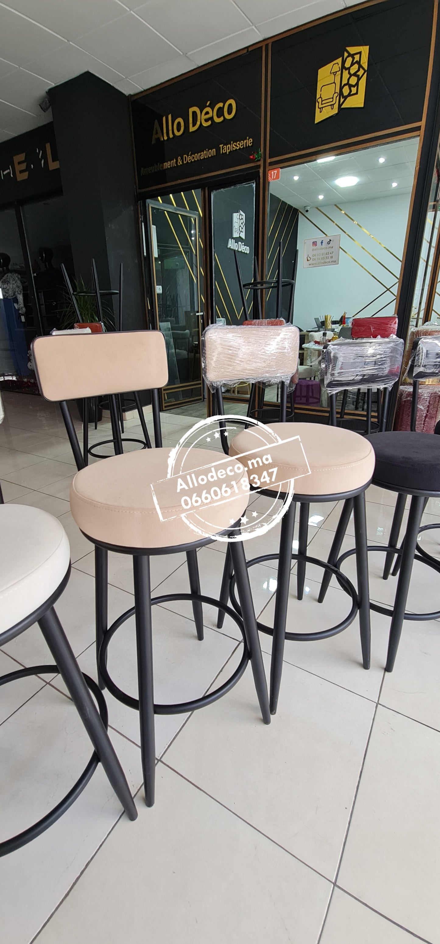 Chaise haute - Tabouret Bar TESLA