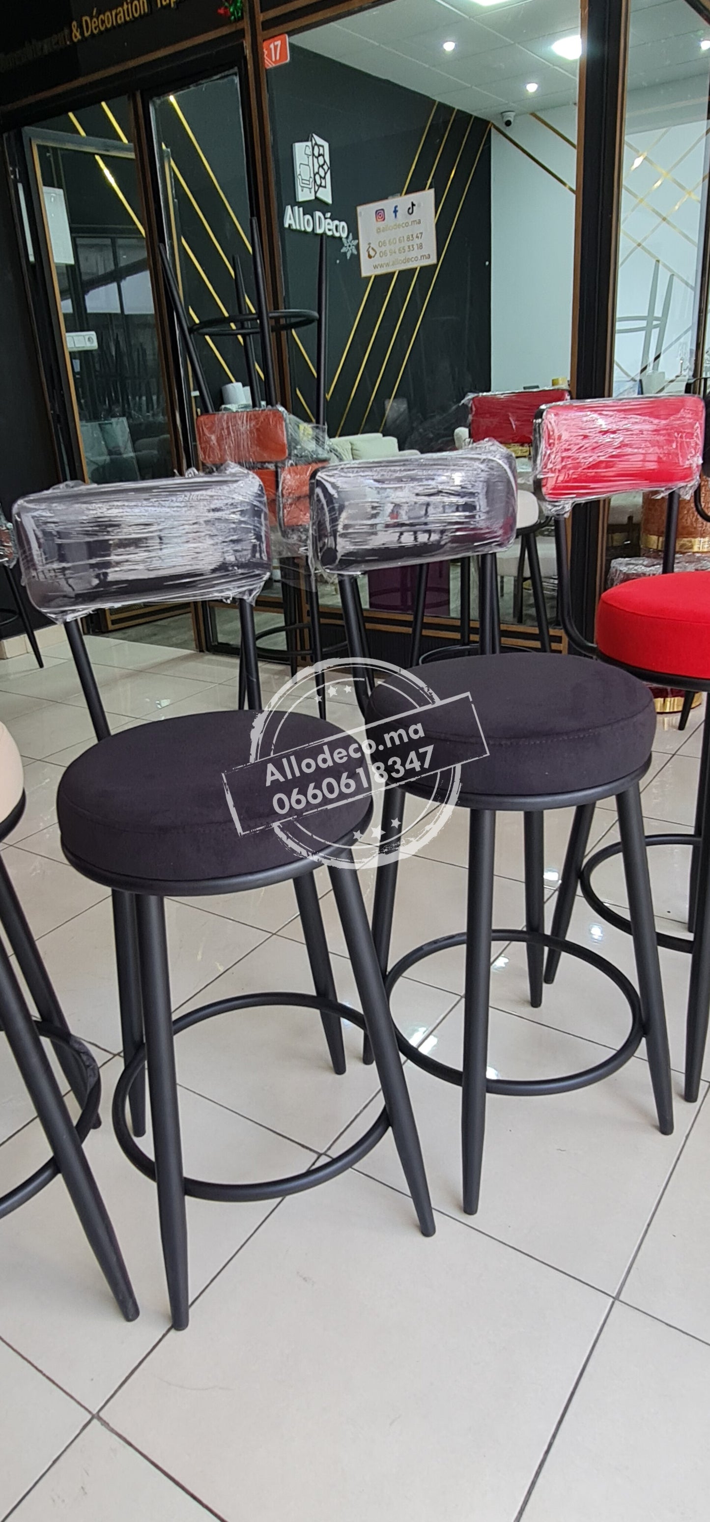 Chaise haute - Tabouret Bar TESLA