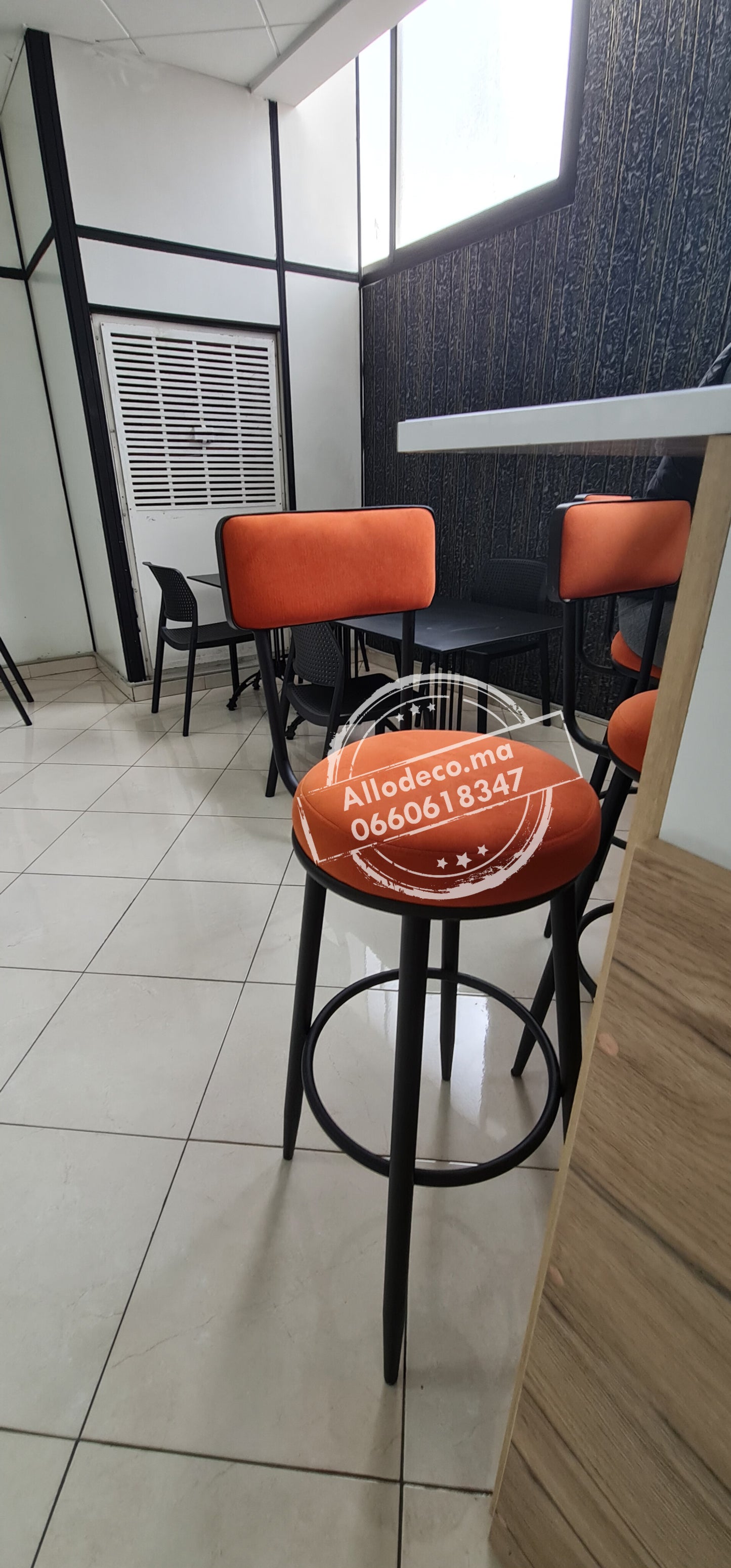 Chaise haute - Tabouret Bar TESLA