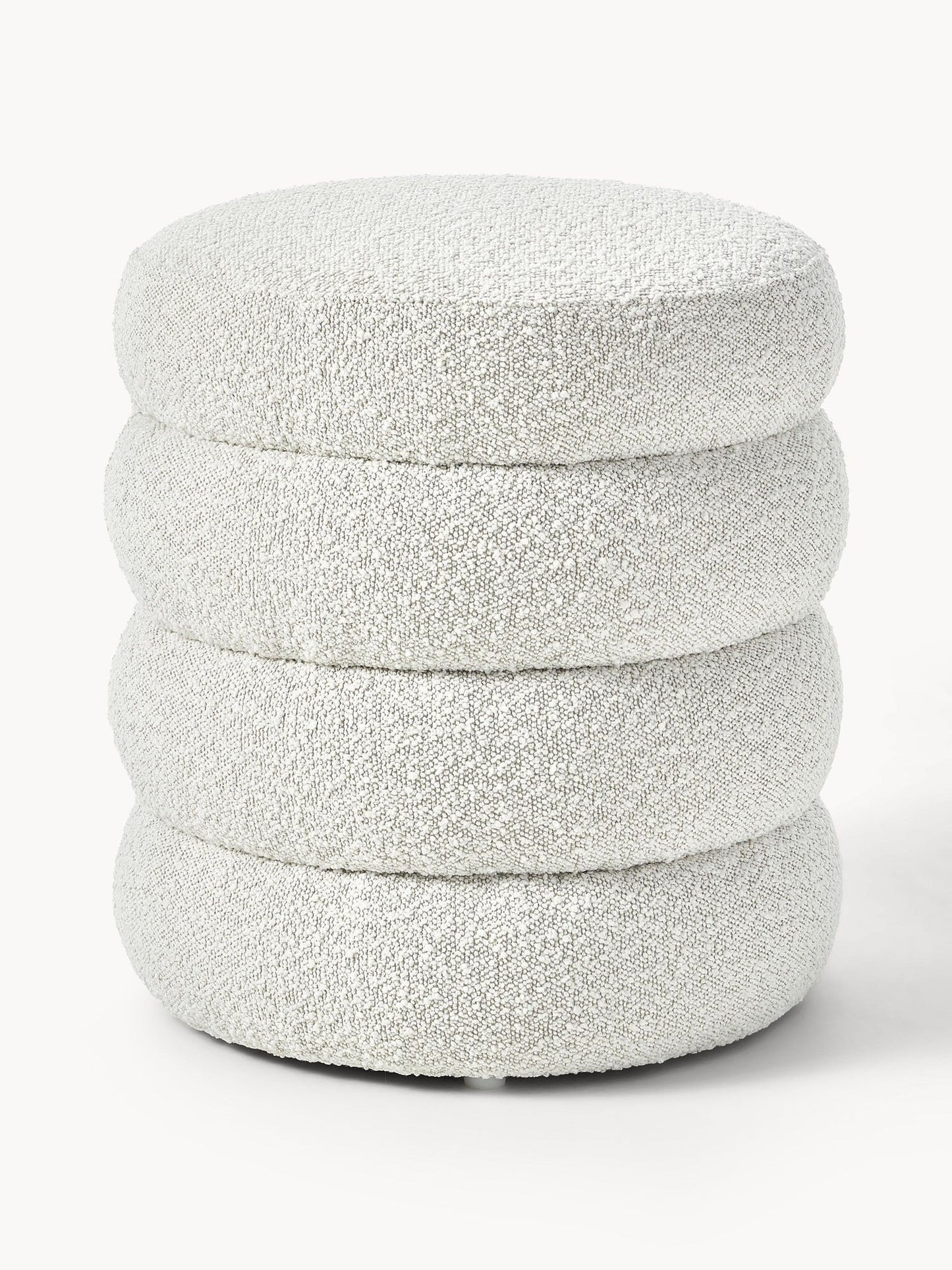 Pouf Sharpei rond chic et moderne