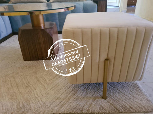 Ensemble Pack 2 Tabourets Chic style RINCO