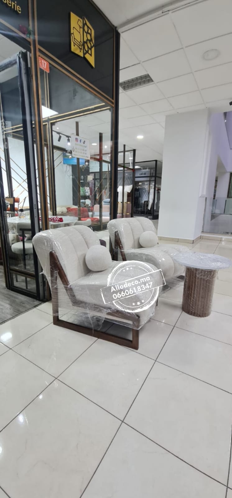 Fauteuil PIANO - allodeco Maroc