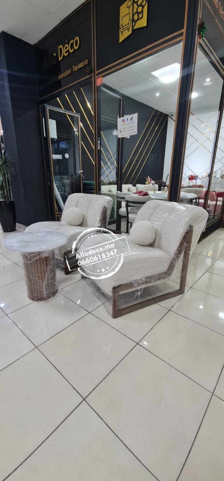 Fauteuil PIANO - allodeco Maroc