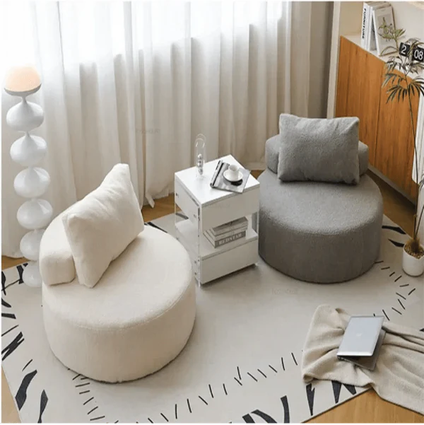 Fauteuil BAMBO 90 cm Allodeco – Rond & bouclette cosy
