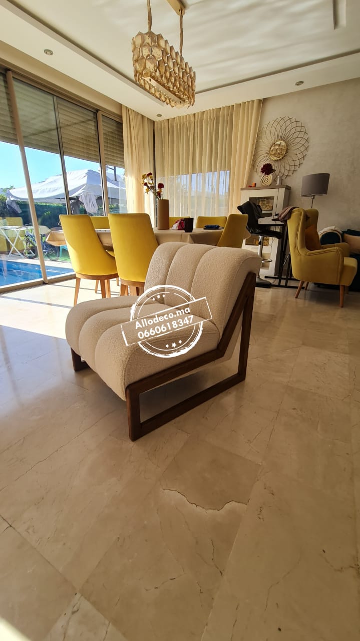 Fauteuil PIANO - allodeco Maroc