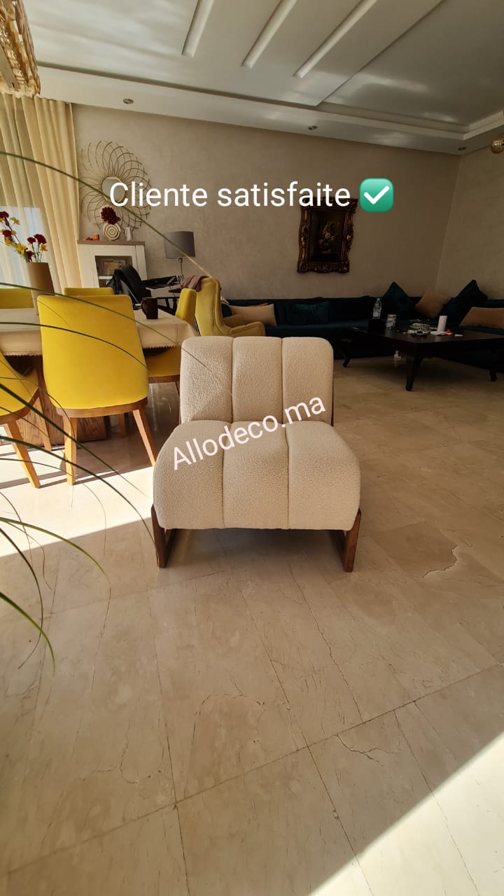 Fauteuil PIANO - allodeco Maroc