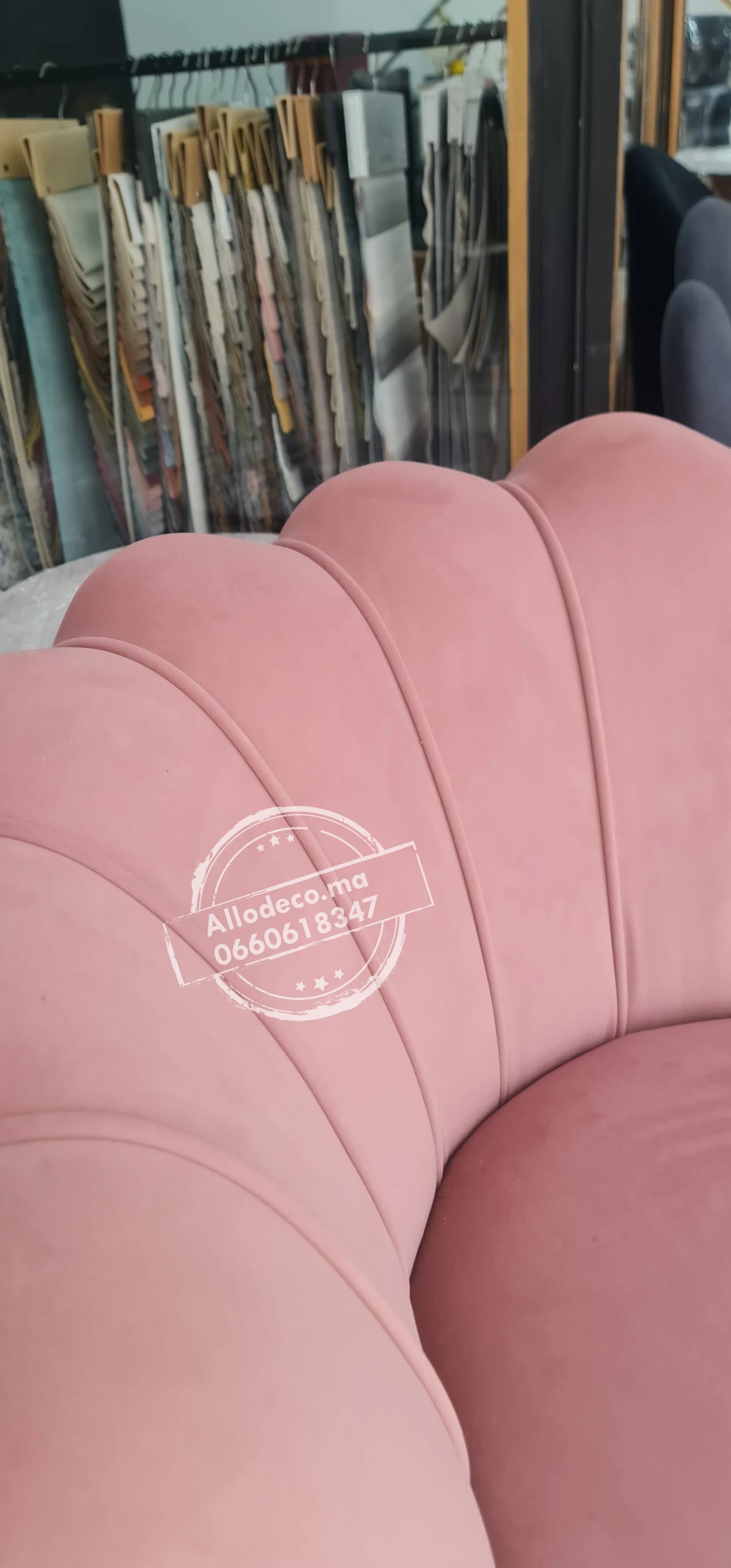 Fauteuil coquillage Chic - Allodeco Maroc
