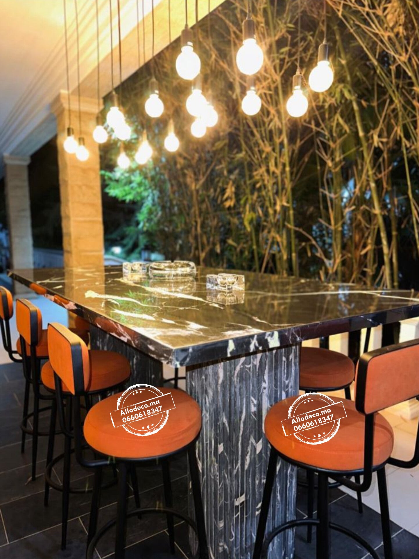 Chaise haute - Tabouret Bar TESLA