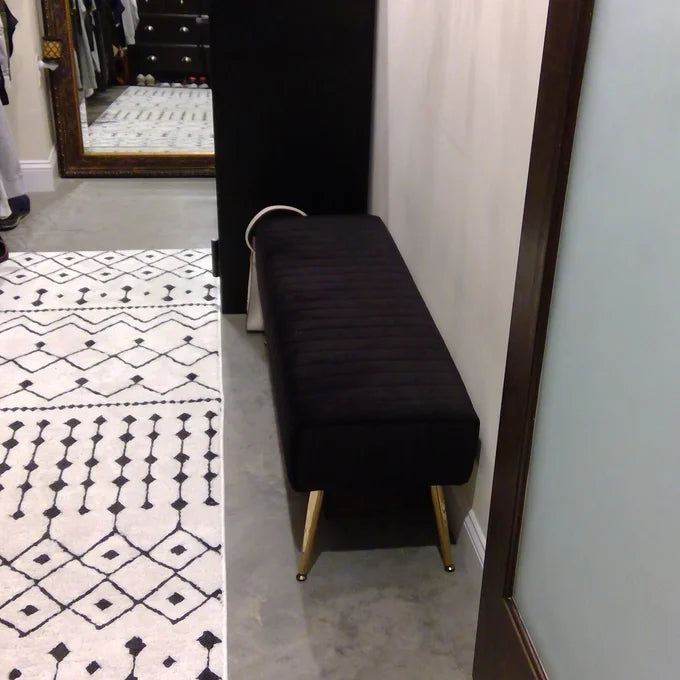 banquette Pouf rembourré Chic RIVA