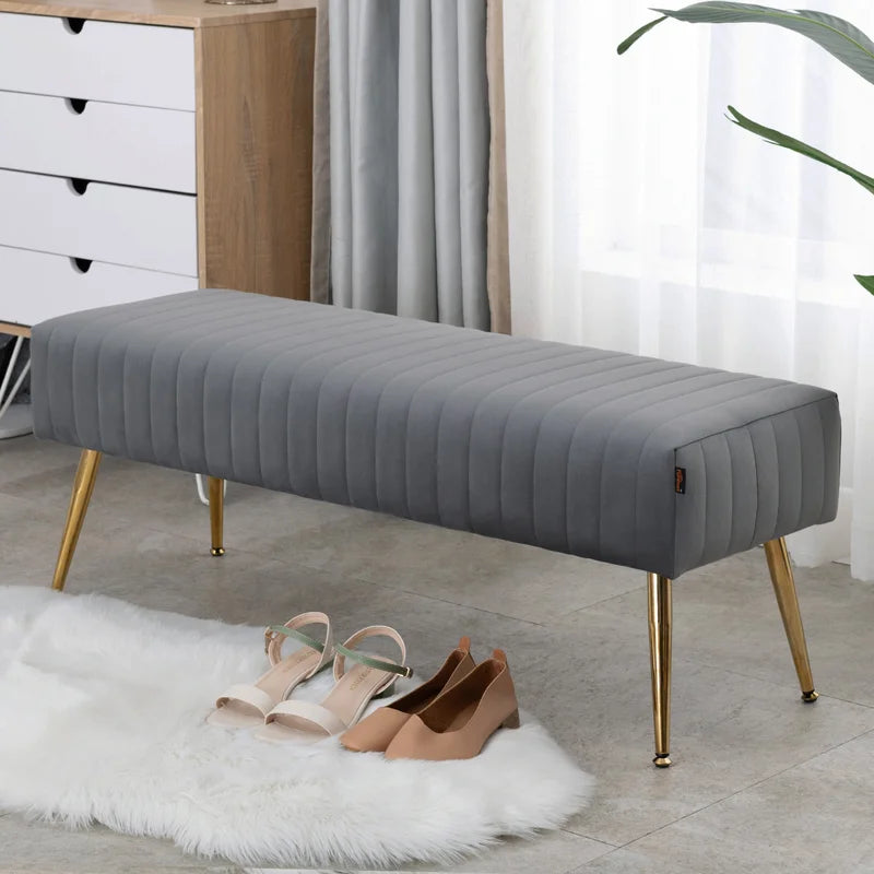 banquette Pouf rembourré Chic RIVA