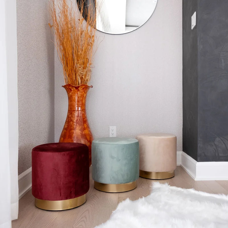 Pouf Repose-pied 45cm/40cm Tendence Chic