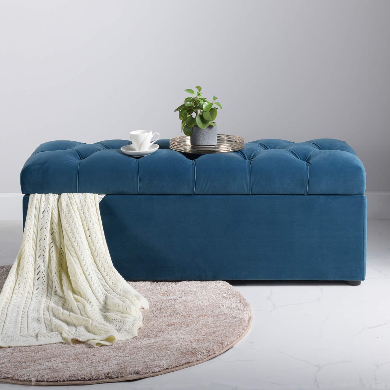 Rangement Pouf Multifonction Banc multicouleur + pouffe Gratuite