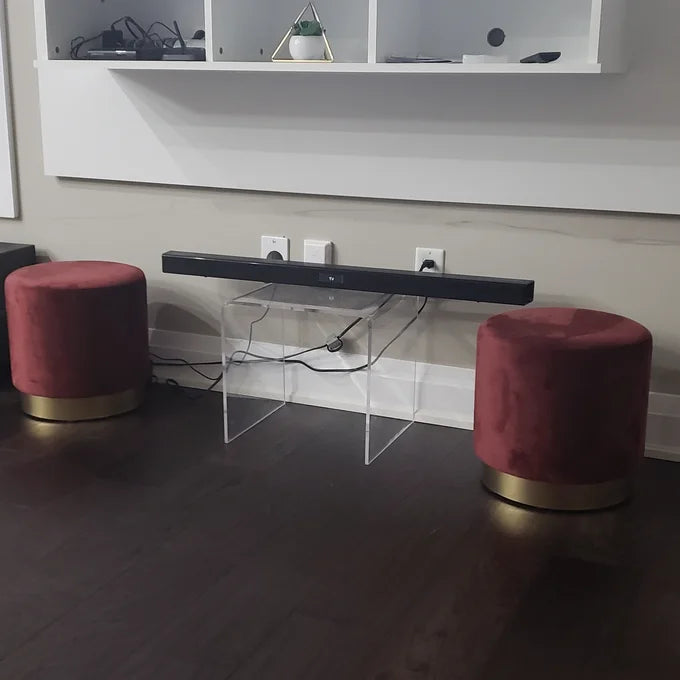 Pouf Repose-pied 45cm/40cm Tendence Chic