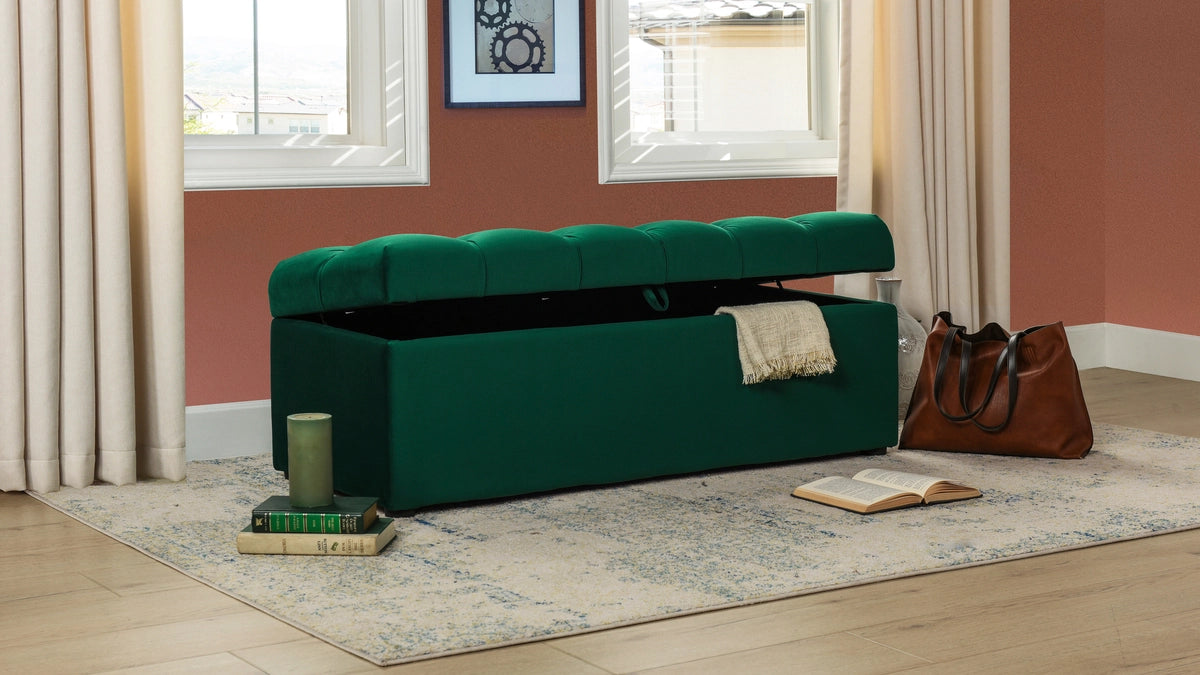 Rangement Pouf Multifonction Banc multicouleur + pouffe Gratuite