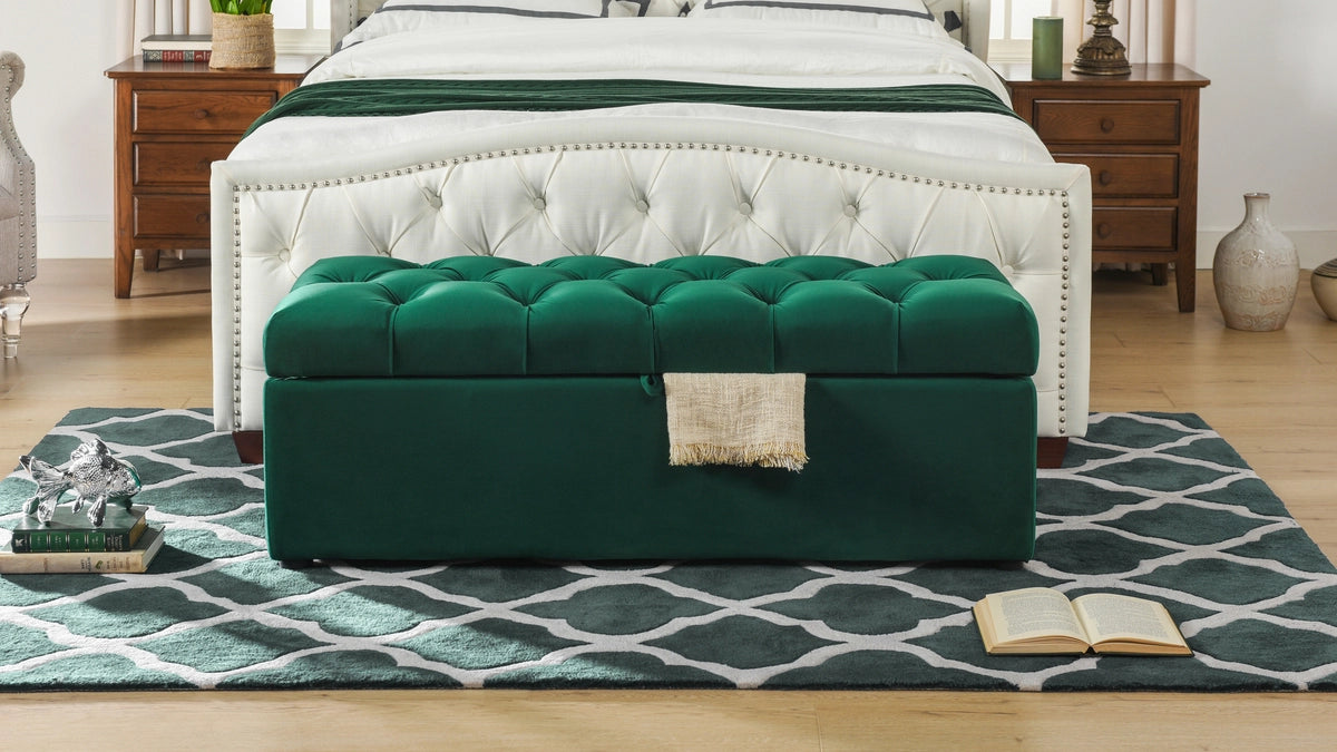 Rangement Pouf Multifonction Banc multicouleur + pouffe Gratuite
