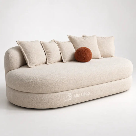 Canapé SANTIAGO Allodeco – Design Arrondi & Confort Premium