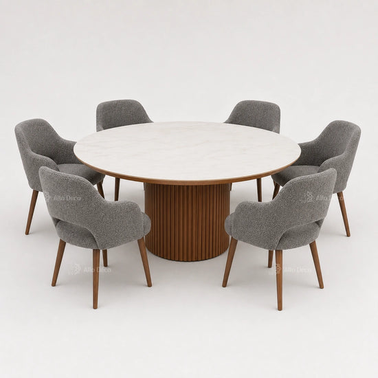 Pack Table SOLENA OSLO Allodeco – Ensemble Salle à Manger
