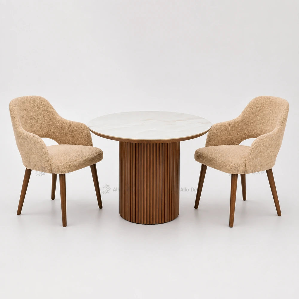 Pack Table SOLENA OSLO Allodeco – Ensemble Salle à Manger
