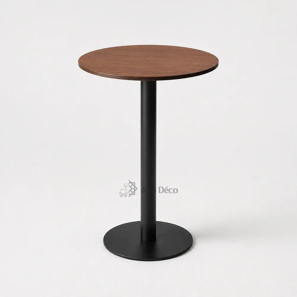 Table Haute MONZA Allodeco – Design Minimaliste & Pied Central