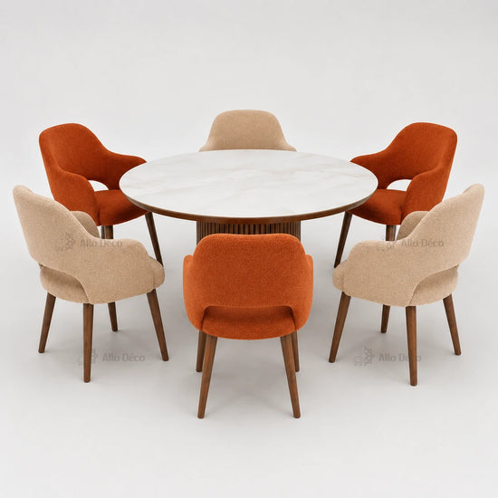 Pack Table SOLENA OSLO Allodeco – Ensemble Salle à Manger