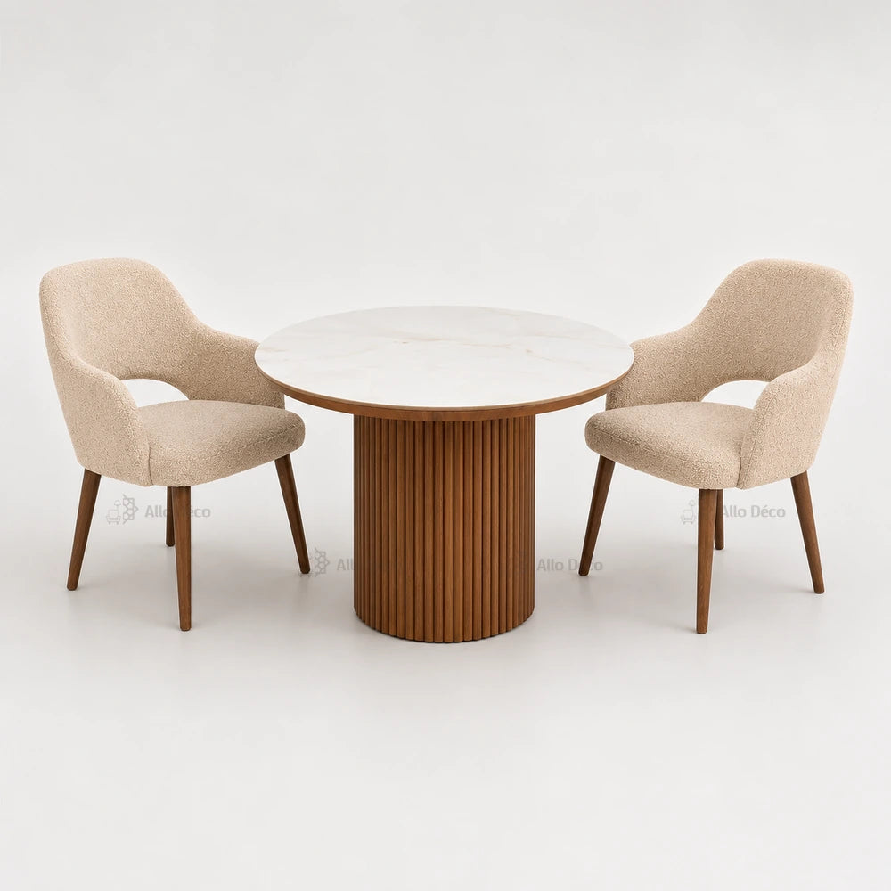 Pack Table SOLENA OSLO Allodeco – Ensemble Salle à Manger