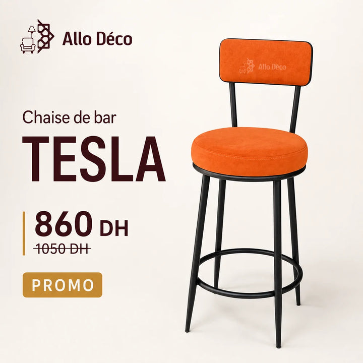 Chaise haute - Tabouret  Bar TESLA