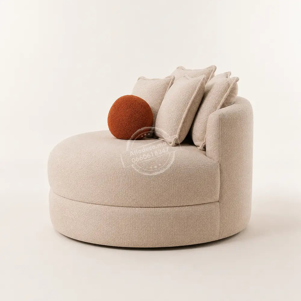 Fauteuil BAMBO 115 cm : le fauteuil cocooning qui invite à ralentir