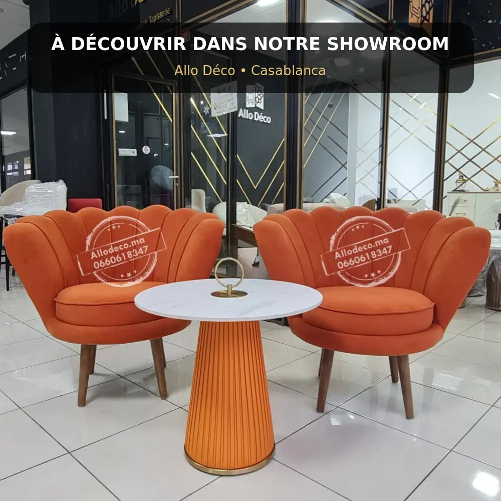 Fauteuil Coquillage Allodeco – Design Élégant & Enveloppant