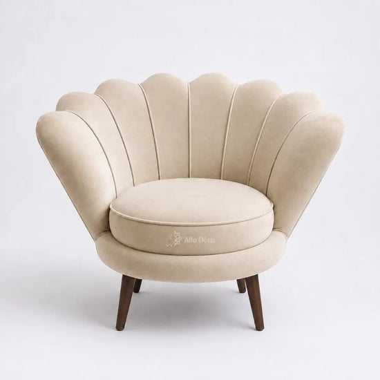 Fauteuil Coquillage Allodeco – Design Élégant & Enveloppant