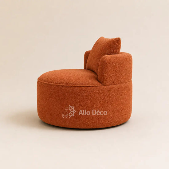 Fauteuil BAMBO 90 cm Allodeco – Rond & bouclette cosy