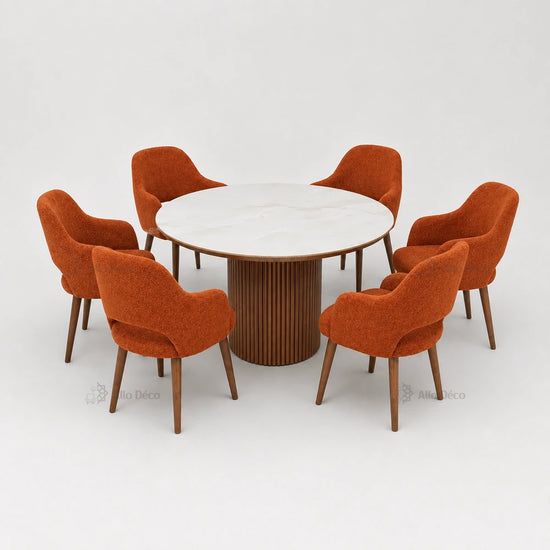Pack Table SOLENA OSLO Allodeco – Ensemble Salle à Manger